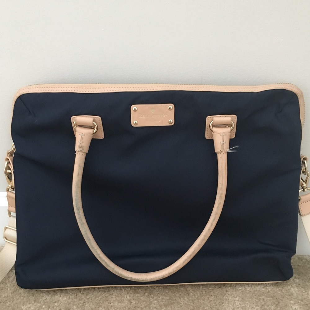 Kate Spade Navy Laptop Bag